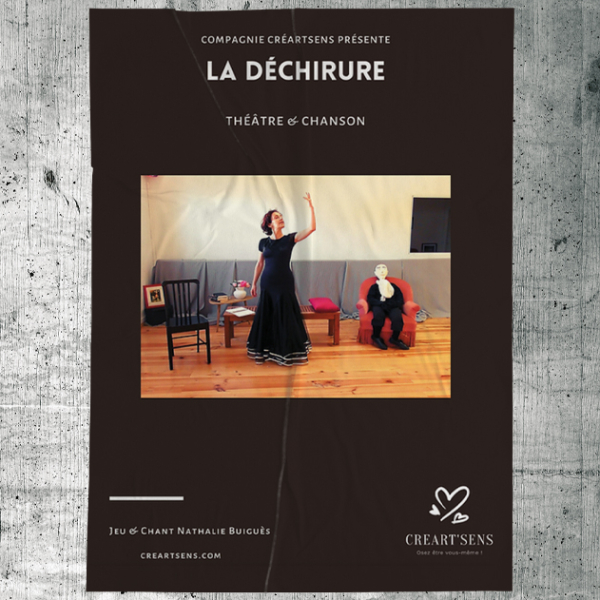 Visuel du spectacle LA DÉCHIRURE