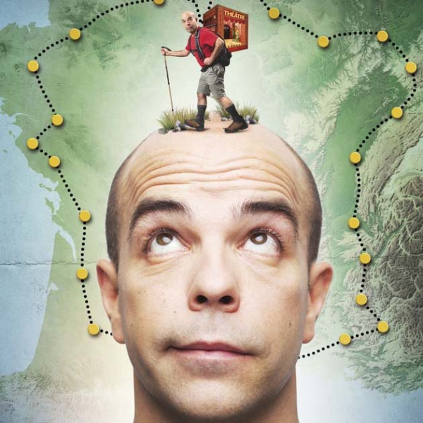 Visuel du spectacle ARNAUD MAILLARD MARCHE SUR LA TÊTE