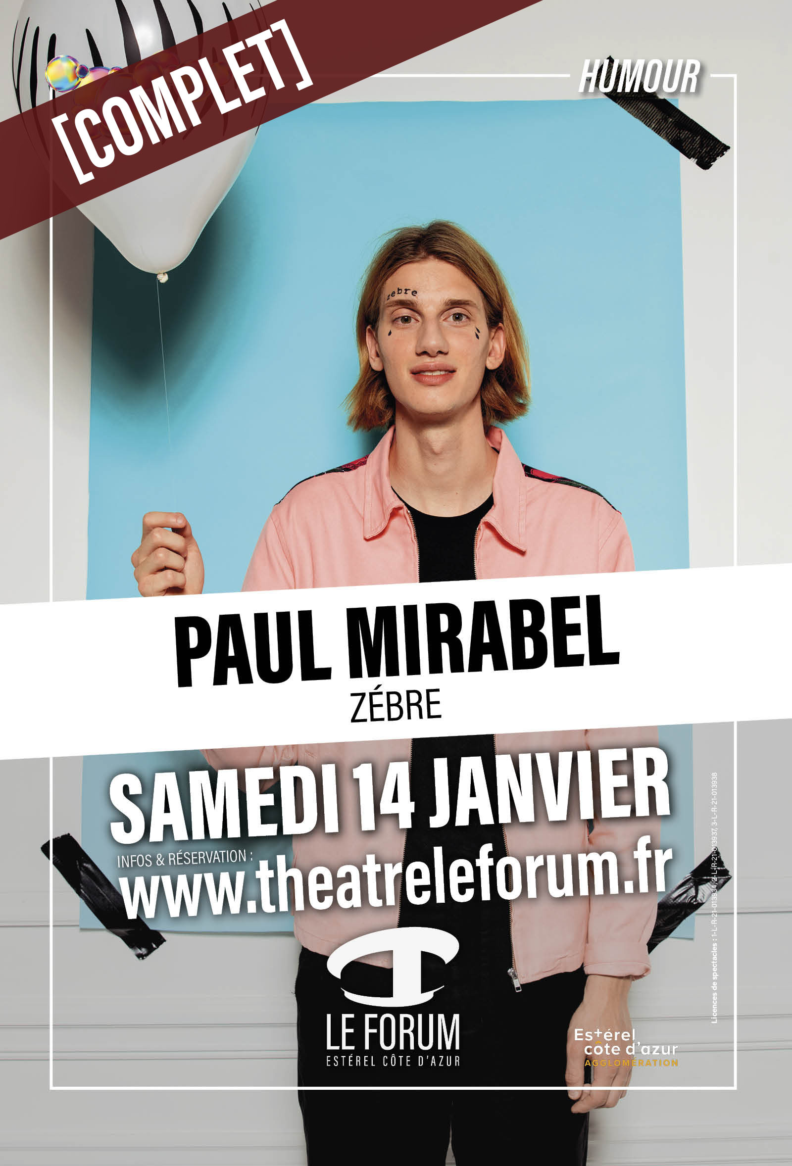 PAUL MIRABEL Théâtre Le Forum